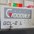 []台湾原装程泰GCL-2L硬轨机。加工长度600。主轴鼻端：A.